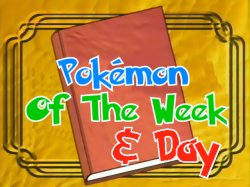 Pokémon Of The Week