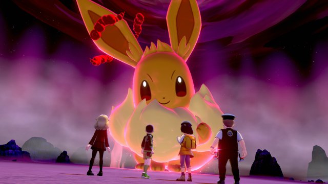 Gigantamax Eevee Max Raid Battle Event Image